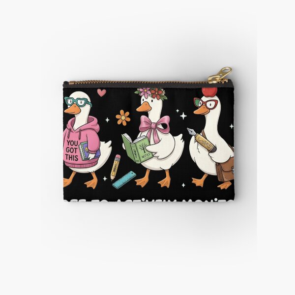 Item preview, Cute Academic Ducks Off to Actively Monitor - Back to School Teacher Illustration designed and sold by haitrieuic96.