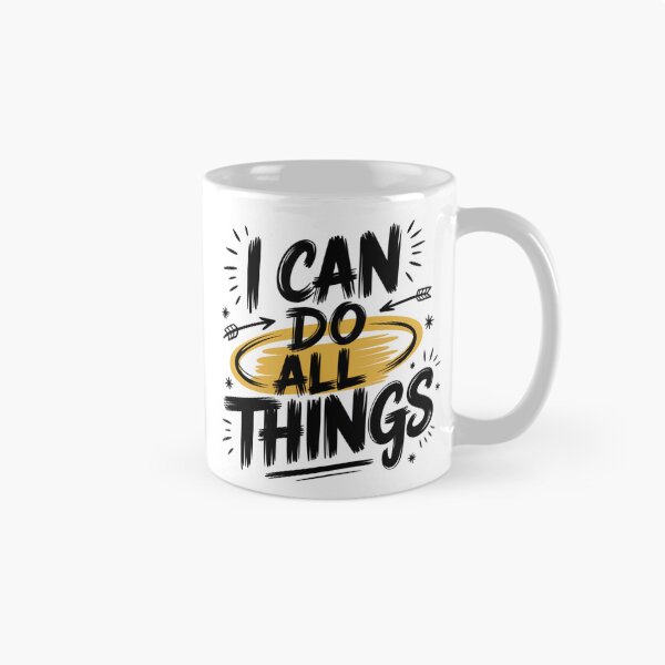 Item preview, I Can Do All Things Inspirational Faith Quote designed and sold by IslandTyped.