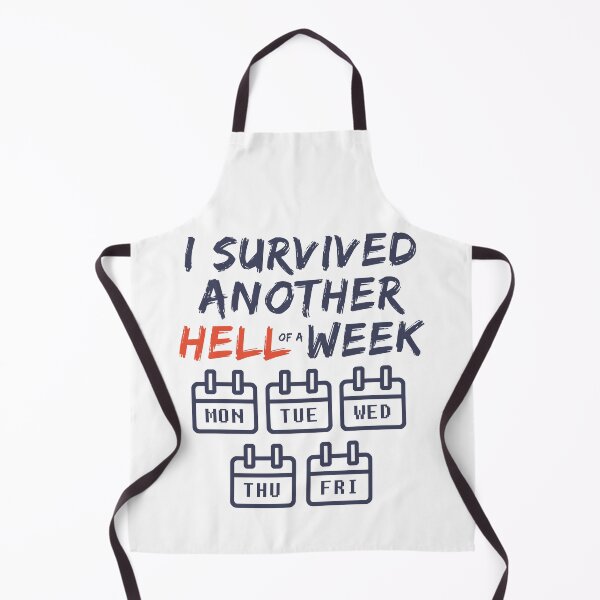 Item preview, Survived Another Hell of a Week - Funny Sarcastic Weekend designed and sold by wingstar.