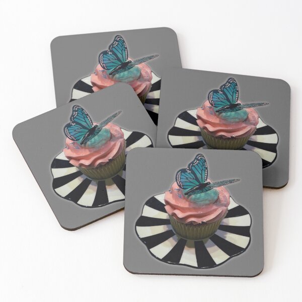Item preview, Whimsical Butterfly Cupcake – Wonderland Tea Party Dessert designed and sold by aadventures.
