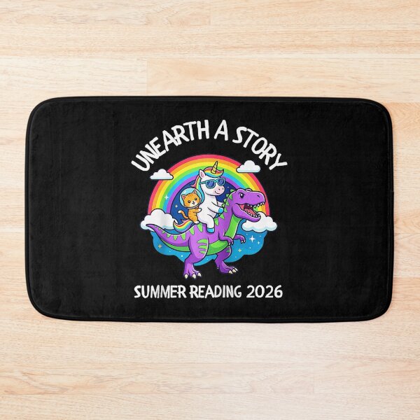 Item preview, Unearth A Story Dinosaur Unicorn Summer Reading 2026 designed and sold by miaa-artistshop.
