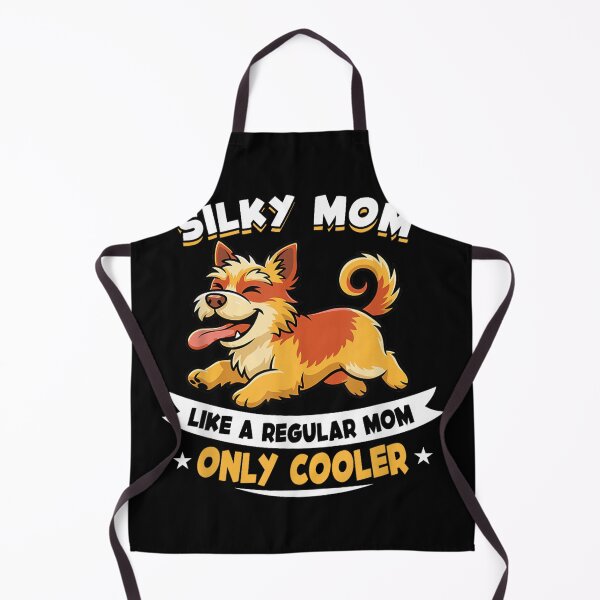 Item preview, Silky Mom Like A Regular Mom Only Cooler Silky Dog designed and sold by goombi-creative.