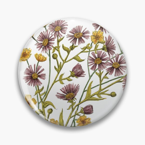 Item preview, Purple and yellow flowers designed and sold by NaughtyFlorals.