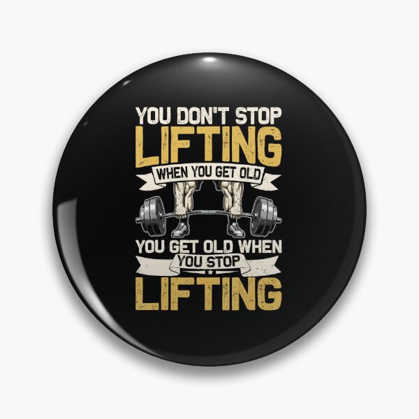 Item preview, You Don’t Stop Lifting Gym Motivation Quote Vintage Workout designed and sold by eliramaison.