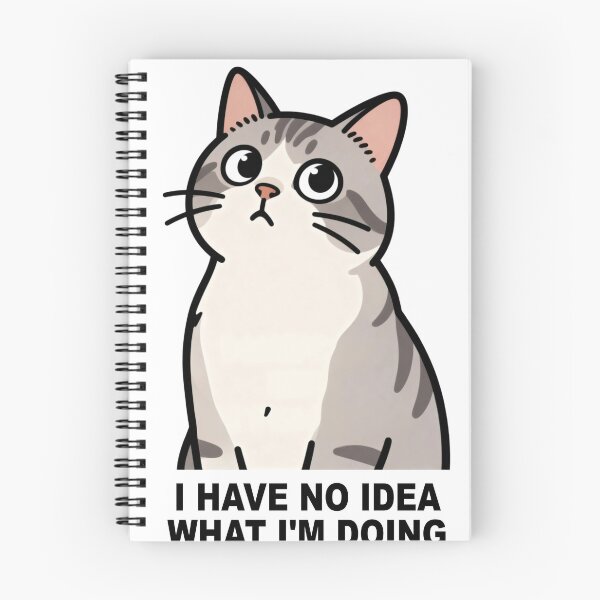 Item preview, Confused Cat I Have No Idea designed and sold by DetalleXL.