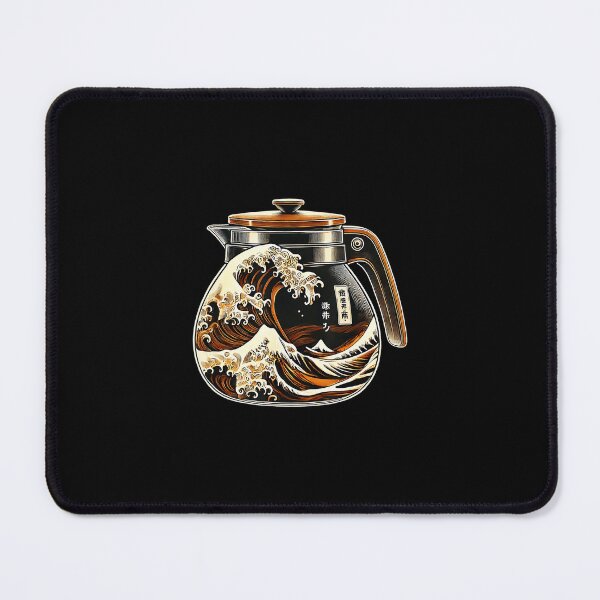 Item preview, Great Wave Coffee Japanese Art Funny Coffee Lover designed and sold by titanlevi.
