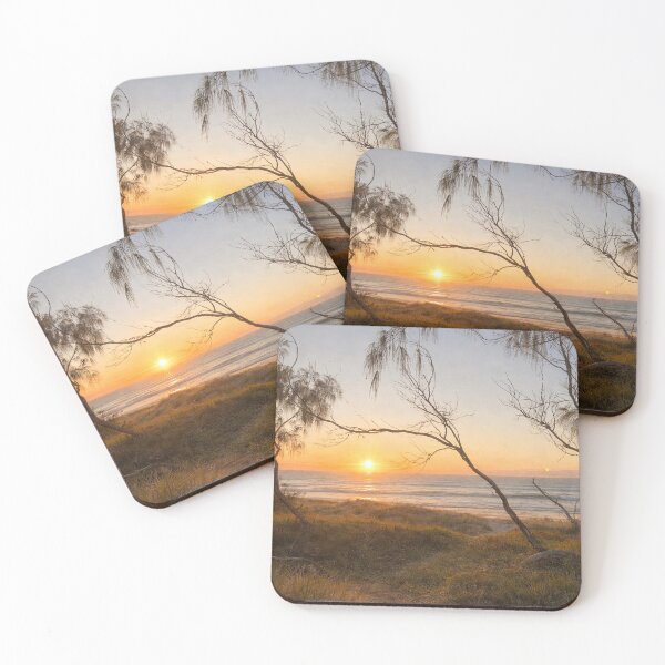 Item preview, Beach at Sunrise Australian Coastal Art designed and sold by NJEditions.
