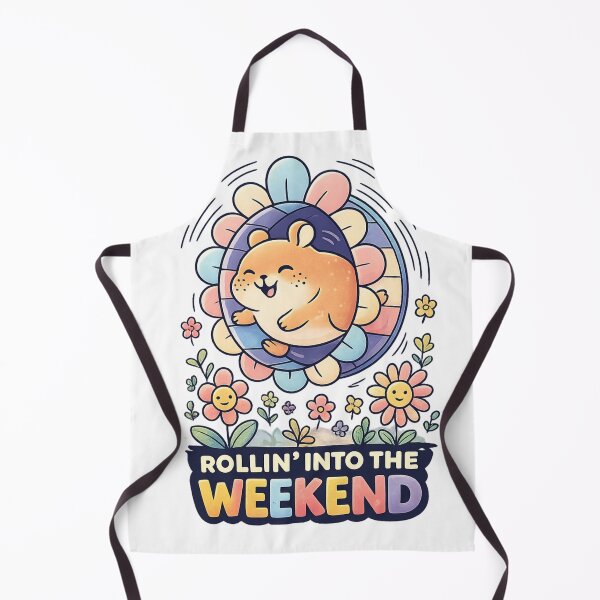 Item preview, Rollin Into the Weekend Funny Vibes Design designed and sold by SoftSproutstu.