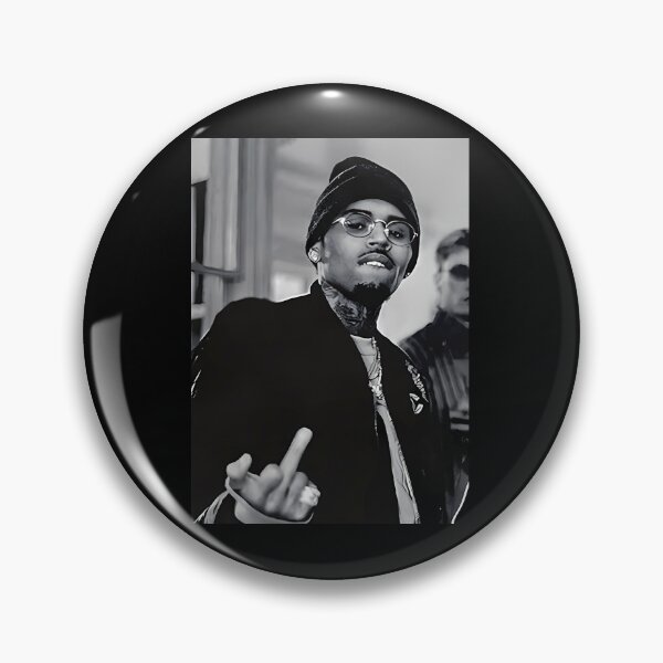 Artikelvorschau, Chris Browns Mittelfinger entworfen und verkauft von chaos77store.