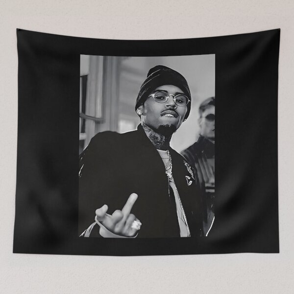 Artikelvorschau, Chris Browns Mittelfinger entworfen und verkauft von chaos77store.