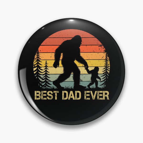Item preview, Best Dad Ever Bigfoot Sasquatch Funny Fathers Day Gift designed and sold by ROUFTOOP.