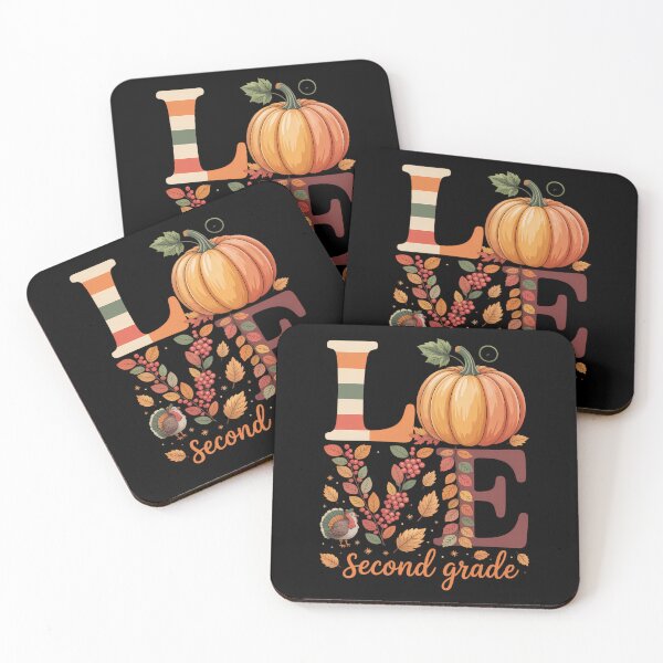 Item preview, Love Second Grade Teacher Turkey Thanksgiving Autumn Fall designed and sold by Formatage.