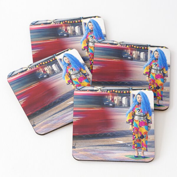 Item preview, Stillness in Motion: Urban Kimono Portrait designed and sold by clipboxjp.