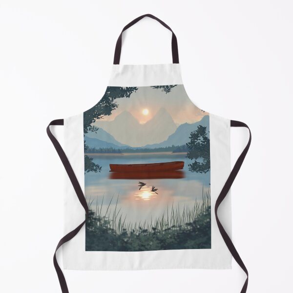 Item preview, Canoe on a Lake designed and sold by Vesper1706.
