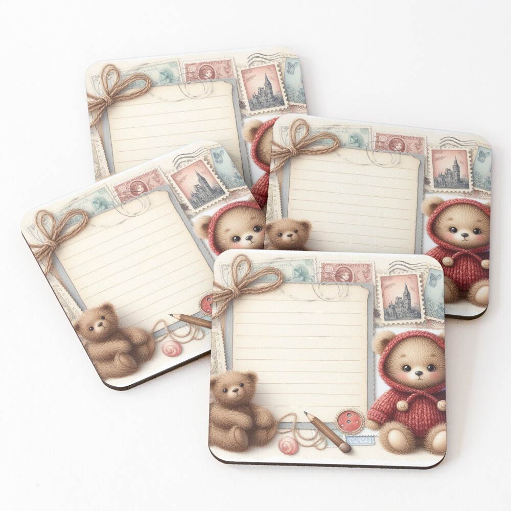 Item preview, Coasters (Set of 4) designed and sold by Beyondnote-Art.