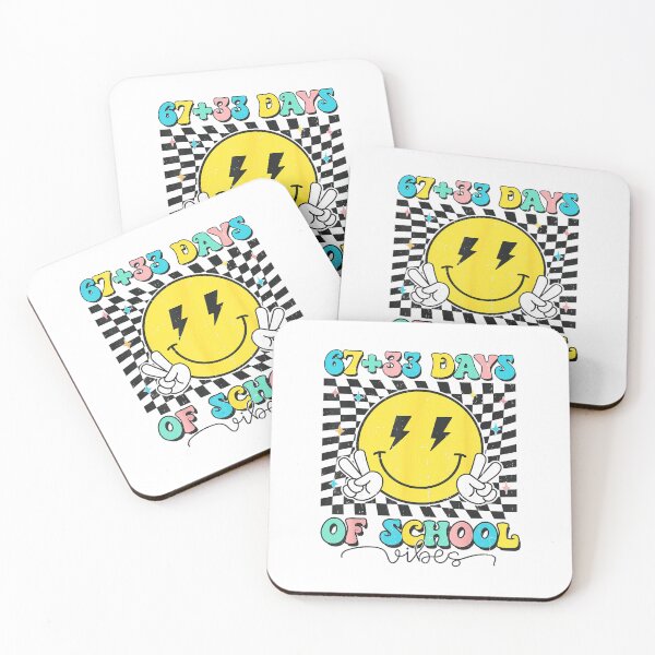 Item preview, 100 Days of School Groovy Smiley Retro Vibes designed and sold by gladysenglish.