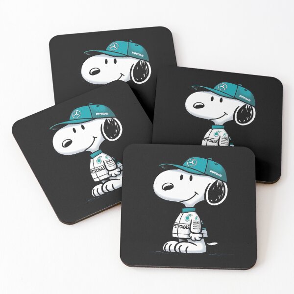 Item preview, Snoopy F1 Racing Mercedes Petronas designed and sold by chaos77store.