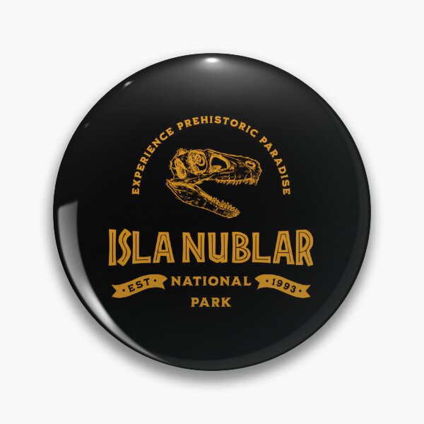 Item preview,  Isla Nublar National Park Est. 1993 designed and sold by chaos77store.