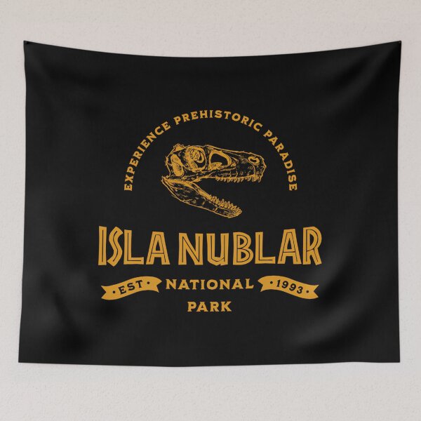 Item preview,  Isla Nublar National Park Est. 1993 designed and sold by chaos77store.