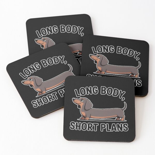 Item preview, Long Body Short Plans Dachshund Cute Dog Funny Meme Shirt designed and sold by ImaginedSpace7.