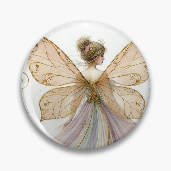 Artikelvorschau, Ätherische Weinbergfee, Aquarell, Jugendstil entworfen und verkauft von Dream Bloom Gallery.