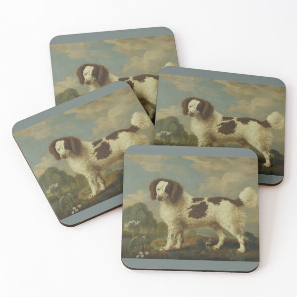 Item preview, Brown and White Norfolk or Water Spaniel by George Stubbs (digitally enhanced) designed and sold by Amanda1775.