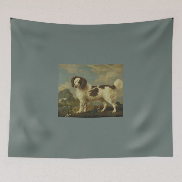 Item preview, Brown and White Norfolk or Water Spaniel by George Stubbs (digitally enhanced) designed and sold by Amanda1775.