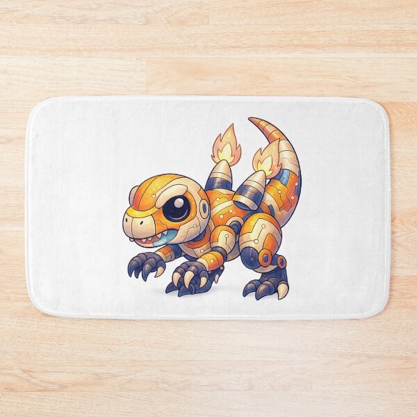 Item preview, Cute Dino Robot Kawaii Mecha Design designed and sold by SoftSproutstu.