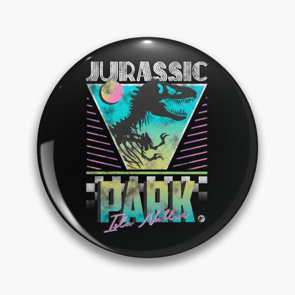 Item preview,  Jurassic Park Isla Nublar Retro Distressed Logo designed and sold by chaos77store.