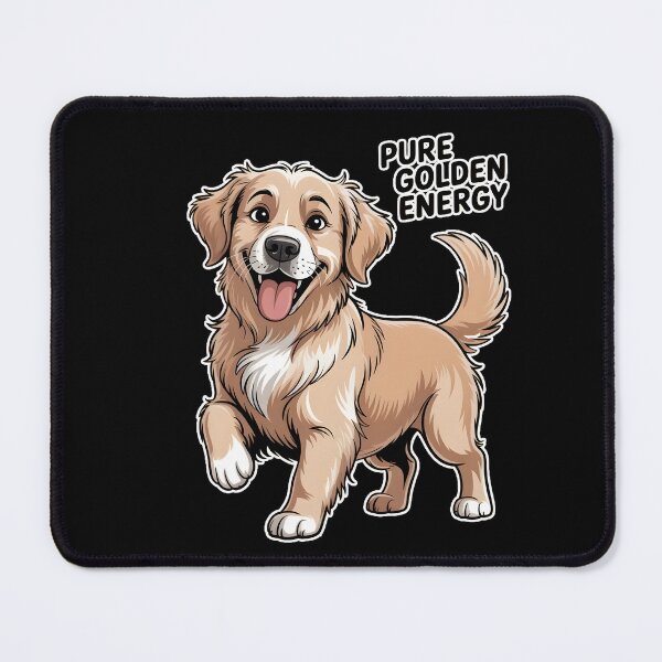 Item preview, Pure Golden Energy Golden Retriever Cute Happy Dog Shirt designed and sold by ImaginedSpace7.