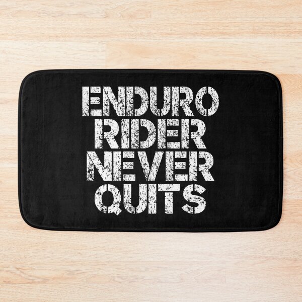 Item preview, Enduro Rider Never Quits Dirt Bike True Rodeo Hard Enduro Riders Motivational Extreme Motorcycle Motorsport designed and sold by Jt41.