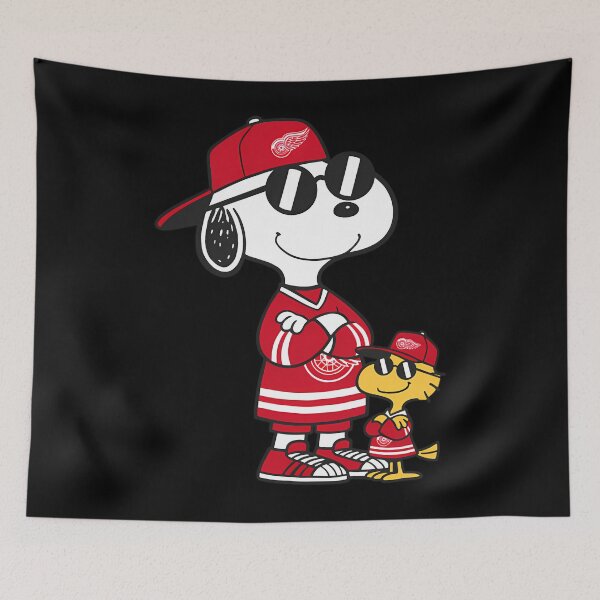 Item preview, Snoopy Detroit Red Wings designed and sold by KidsAwesom.
