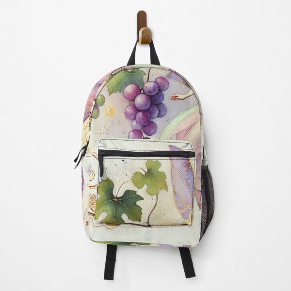 Item preview, Pastel Vineyard Fairy Watercolor Art designed and sold by Dream Bloom Gallery.