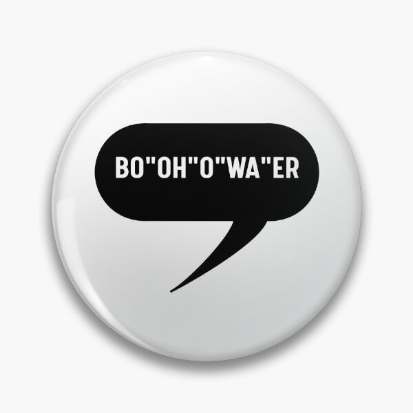 Item preview, British Accents Bo'oh'o Wa'er Bottle Of Water designed and sold by Dondonmart.