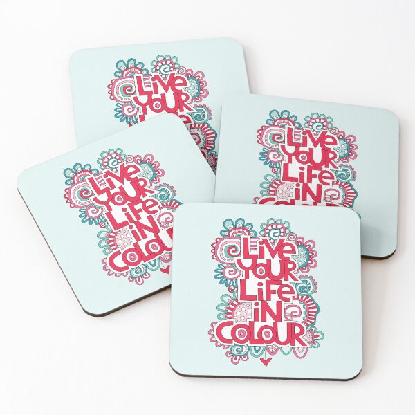 Item preview, Live Your Life in Colour designed and sold by Glynnis Owen.