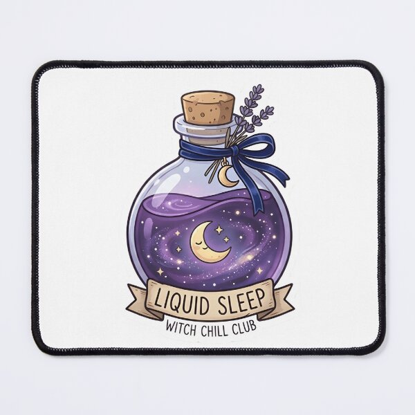 Item preview, Witch Chill Club Liquid Sleep Magic Potion Sticker designed and sold by TheLazyVibe.