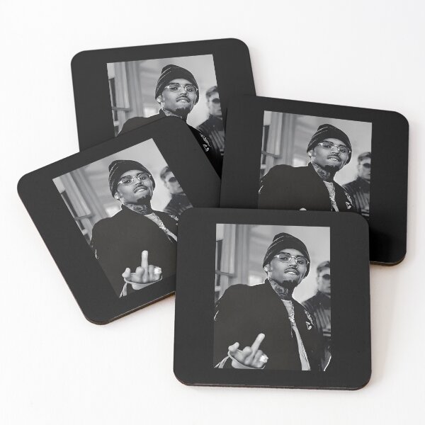Item preview,  Chris Brown Middle Finger designed and sold by chaos77store.