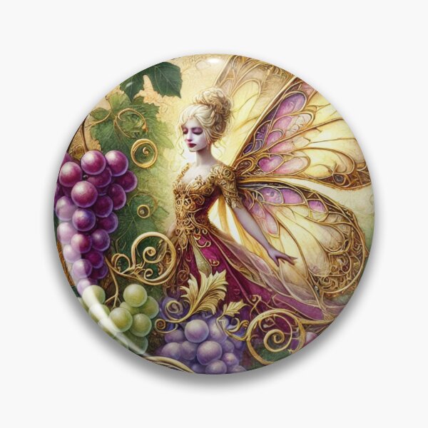 Item preview, Golden Vineyard Fairy Art Nouveau Fantasy designed and sold by Dream Bloom Gallery.