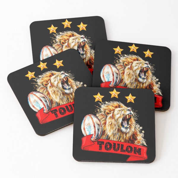 Item preview, Toulon Rugby Lion Triple Star Supporter  designed and sold by GabrieSketcham.