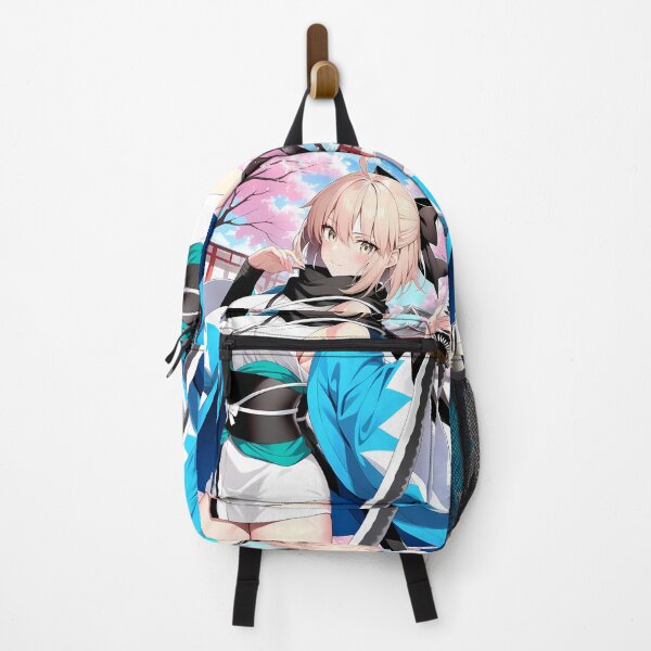 Item preview, Sakura Saber Okita Souji Fate Grand Order Anime Girl Waifu Shrine Japan Blossom designed and sold by TanglenRabbit.