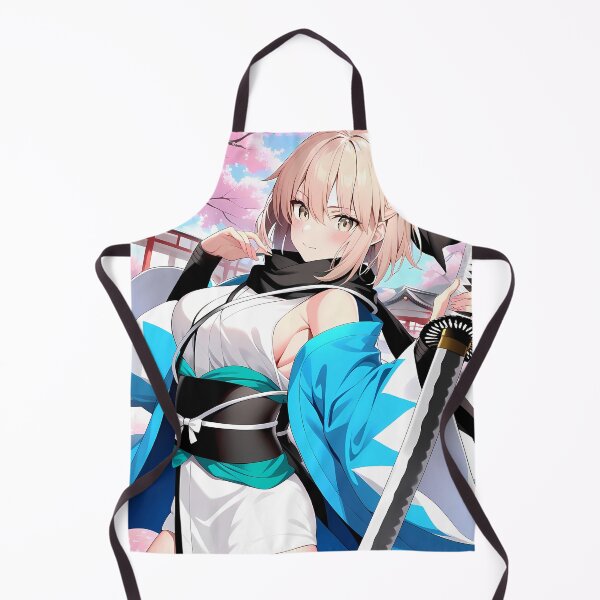 Item preview, Sakura Saber Okita Souji Fate Grand Order Anime Girl Waifu Shrine Japan Blossom designed and sold by TanglenRabbit.
