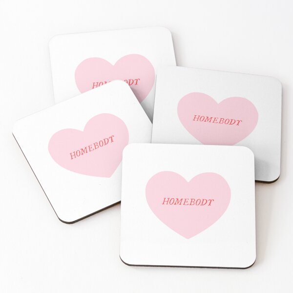 Item preview, HOMEBODY | PINK HEART designed and sold by thehappyintrovert .