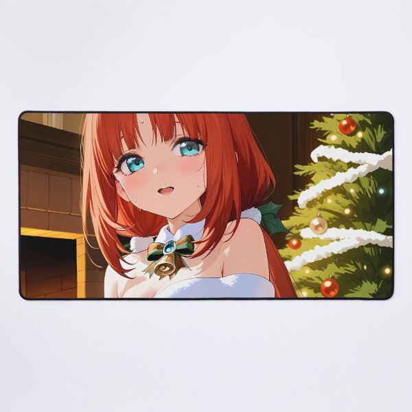 Item preview, Nilou Genshin Impact Cozy Christmas Hearth Portrait designed and sold by TanglenRabbit.