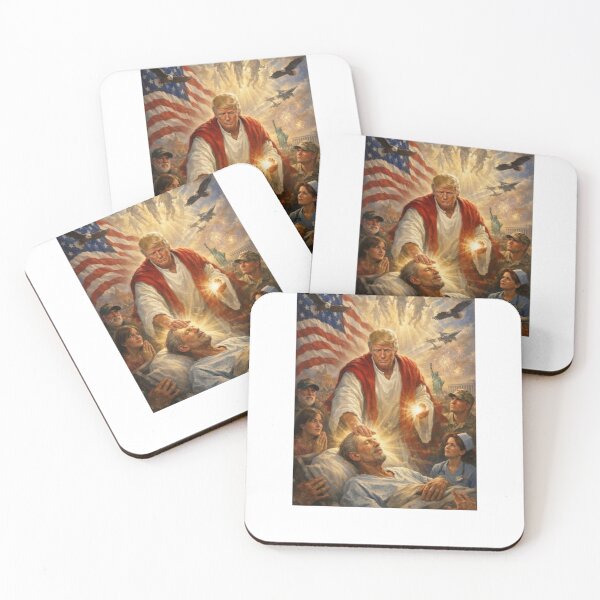Item preview, Miracles of Jesus Trump AI Artwork Funny Meme Christ God designed and sold by dal-koz-ar.