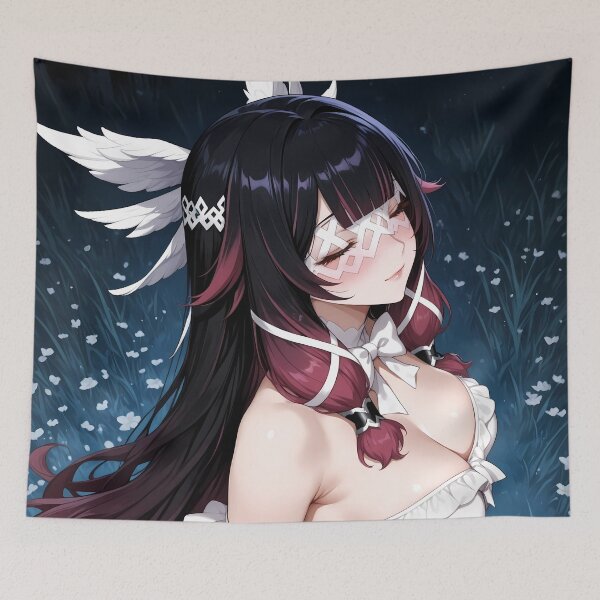 Item preview, Columbina Genshin Impact Calm Night Profile designed and sold by TanglenRabbit.