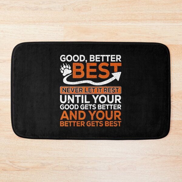 Item preview, Good Better Best Never Let It Rest Motivational Quote  designed and sold by eliramaison.