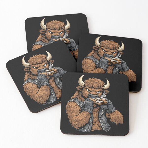 Item preview, Buffalo Harmonica Player designed and sold by buffalowes.