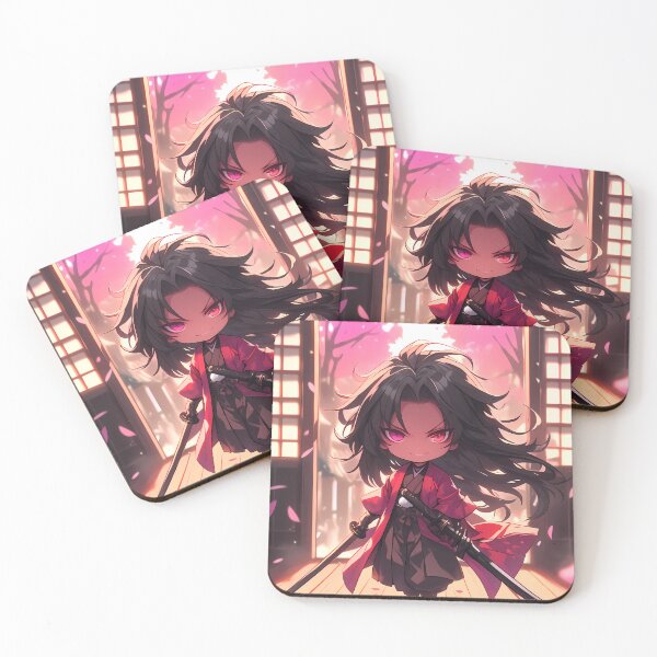 Item preview, Alucard Hellsing Chibi Kimono Cherry Blossoms Twilight designed and sold by TanglenRabbit.