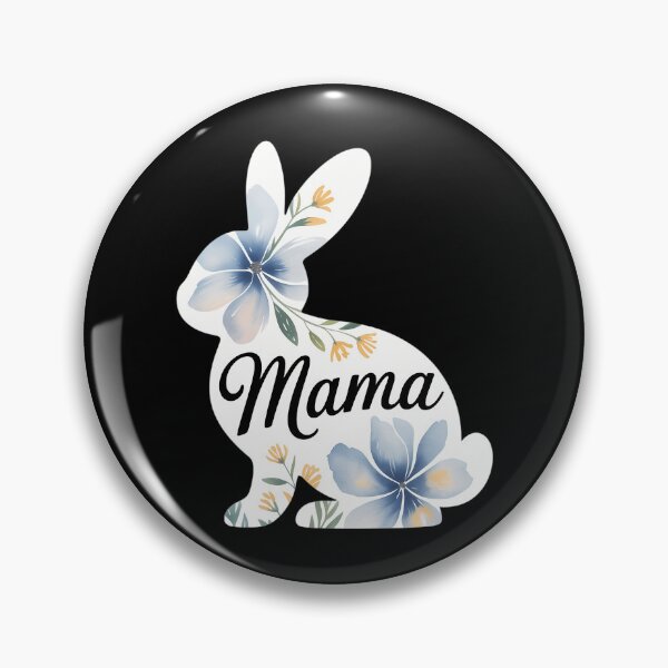 Item preview, Mama Bunny Floral Flower Cute Bunny Mom Mommy Easter Day designed and sold by Formatage.
