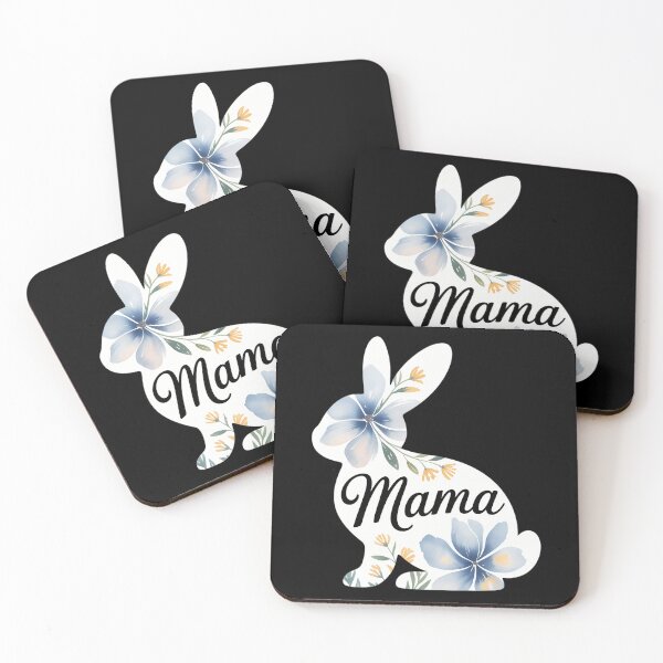 Item preview, Mama Bunny Floral Flower Cute Bunny Mom Mommy Easter Day designed and sold by Formatage.